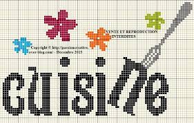 Pour faire une recherche par thème, visitez plutôt cette autre page dédiée à mes grilles gratuites ou utilisez le menu en haut de page. Grille Gratuite Point De Croix Cuisine Et Fourchette Passion Creative Point De Croix Cuisine Point De Croix Broderie Point De Croix