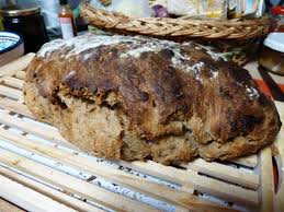 Pain Sans Petrissage Au Levain Naturel Aux Oignons Deshydrates Blog Cardamome