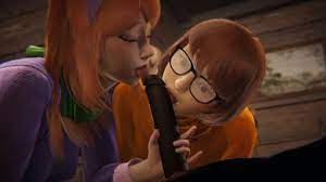 Scooby Doo - Velma and Daphne Halloween Threesome - 3D Porn - Pornhub.com