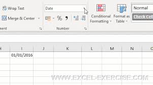 Date Format In Excel