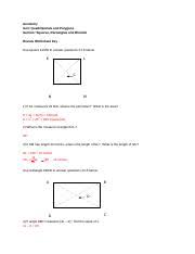 Free interactive geometry worksheets and solutions: 5 03 Review Answer Key Pdf Geometry Unit Quadrilaterals And Polygons Section Squares Rectangles And Rhombi Review Worksheet Key Use Square Klmn To Course Hero