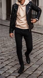 11 Cool Leather Jacket Outfits Mr Streetwear Magazine Hoodie Outfit Men Leather Jacket Outfits Boots Outfit Men
