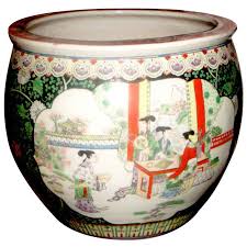 Vintage chinese asian fish bowl koi planter pot jardiniere rose mandarin. 12 Japanese Fish Bowls Ideas Fish Bowl Japanese Fish Japanese