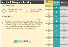 Silicone Rings Sizing Guide