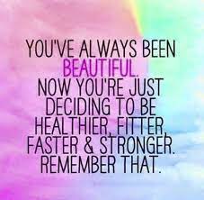 Motivation You Ve Always Been Beautiful Renew Inspiration Mind Body Spirit