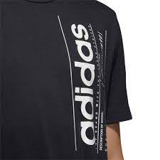 Camiseta Adidas Bb T Masculina Preto Branco Netshoes