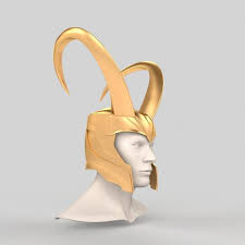 Loki Helmet 3d Print Model Etsy Loki Helmet Print Models 3d Printing Business