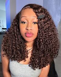 Dark Brown Curly Wig for Every Occasion