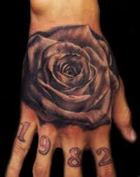 Rose Masculine Hand Tattoos Ideas Rose Hand Tattoo Hand Tattoos For Guys Rose Tattoos For Men