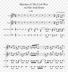 Advanced you can listen to the arrangement on youtube check out also the available. Marches Of The Civil War On Fife And Drum Sheet Music Underfell Megalovania Sheet Music Hd Png Download 850x1100 2756997 Pngfind