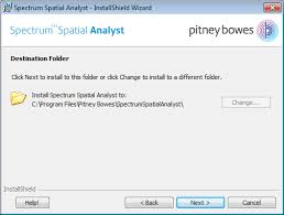 The installshield® wizard begins installing the widcomm bluetooth software. Installing Spectrum Spatial Analyst Through Wizard