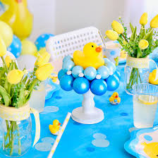 These rubber ducky cookies are the perfect dessert for your rubber ducky themed baby shower! Duck Themed Baby Shower Fun365