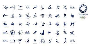 Somente os com maiores chances de exito puderam competir, entre esses a primeira mulher brasileira a participar dos jogos olímpicos, maria lenk. Toquio 2020 Divulga Pictogramas Das Modalidades Olimpicas Judo Rs Pictogram Tokyo Olympics Tokyo 2020