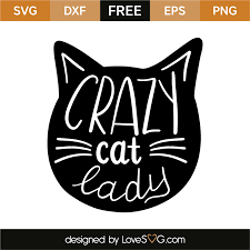 Download Crazy Cat Lady Lovesvg Com
