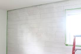 Started by marking the whole wall with a stud finder. How To Install A Shiplap Wall