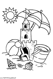 Beach coloring pages are a fun way for kids of all ages, adults to develop creativity, concentration, fine motor skills, and color recognition. Pin On Dibuixos Per Pintar