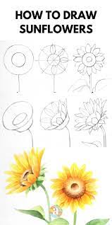 Creation step by step pencil drawing. How To Draw Flowers Beautiful Flower Drawings Flower Art Drawing Flower Drawing