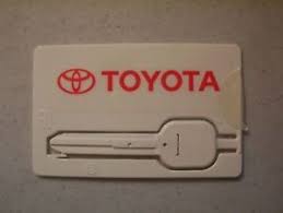 Check spelling or type a new query. Plastic Credit Card Key Toyota Nation Forum