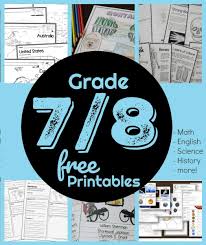 Use these free, printable grammar worksheets to study the basics of english grammar including parts of speech (nouns, verbs.), capitalization, punctuation and the proper writing of sentences. Free 7th 8th Grade Worksheets