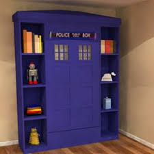 Police Box Space Saving Bed Dr Who Themed Bed Space Saving Beds Doctor Who Bedroom Childrens Bedroom Furniture