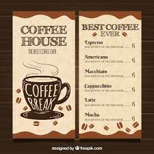 Free Free 250 Coffee Menu Svg SVG PNG EPS DXF File