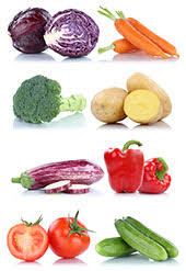 56 different types of vegetables and their nutrition profiles