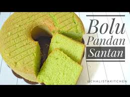 Tuang adonan kedalam loyang ukuran 25 cm yang sudah dioles mentega dan ditaburi tepung terigu supaya tidak lengket. Bolu Pandan Santan Golectures Online Lectures
