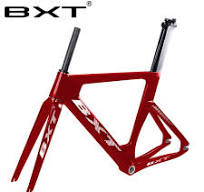 جديد 700C إطار دراجة مسار ألياف الكربون الكامل BSA Fixed Gear Road Bicycle Frameset