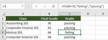 How To Use Simple If Statements In Excel In 2020 Excel Statement Computer Science