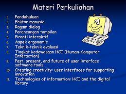 Maybe you would like to learn more about one of these? Interaksi Manusia Dan Komputer Imk Ppt Download