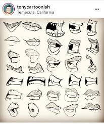 Mouths Graffiti Drawing Art Reference Poses Mouth Drawing