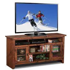 Knotty alder wood natural finish. Alder Grove 65 Tv Console Dg1065 Frt Aspen Home Afw Com