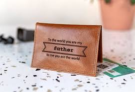 Insert all your cards and id's into your wallet and close. Personalised Leather Card Holder Photo Gifts Smartphoto