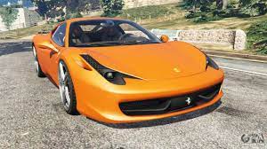 Vapid chino with images gta gta 5 rockstar gta 5. Ferrari 458 Italia 2009 For Gta 5