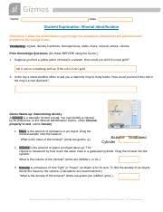 Get all of hollywood.com's best movies lists, news, and more. Edgar Ramirez Edgar Mineralidentificationse Name Date Student Exploration Mineral Identification Directions Follow The Instructions To Go Course Hero
