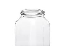 6.7 oz Clear PETG Plastic Kautex Wide Mouth Bottles (Cap Not Included) -  3956B03-B