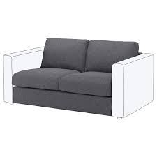 Vimle Bezug Sitzelement 2 Gunnared Mittelgrau Ikea Osterreich Love Seat Ikea Vimle Ikea