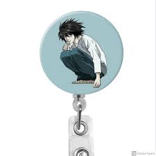 Accessories Anime L Lawliet Death Note Retractable Badge Reel Poshmark Maybe you may even become him.