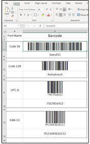 All generating operations are done using an intuitive user interface within excel. How Excel Creates Barcodes Pcworld