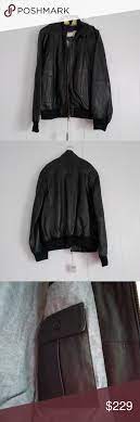 Nwt Jos A Bank Black Lambskin Bomber Jacket M Clothes Design Bomber Jacket Fashion