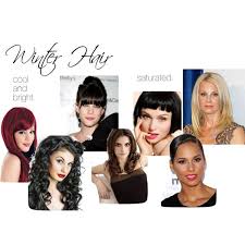 Winter Hair Winter Hairstyles Bright Winter Color Analysis Winter