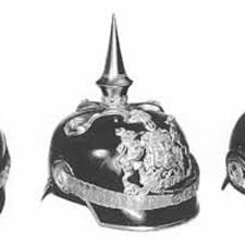 Thorinstruments ww i&ii german prussian pickelhaube helmet brass accents imperial officer spike helmet pickelhaube helmet 4.3 out of 5 stars 39 $72.80 $ 72. Pickelhaube The Story Of The German Spiked Helmet Military Trader Vehicles