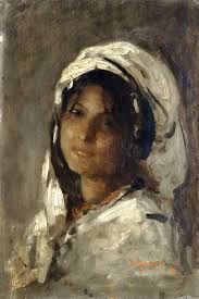 Tail Feathers Fleurdulys Nicolae Grigorescu Portrait Of A Art Portrait Painting Artwork Painting