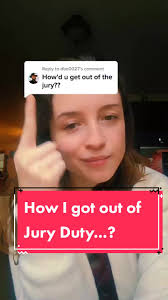 How I Got Out of Jury Duty
