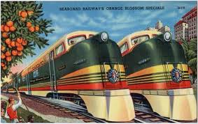 Orange Blossom Specials Train Train Posters Vintage Train