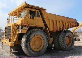 One of peed equipment company's cat 5130b excavators along with fleet of 777f haul trucks working on large housing development project in southern california. 1984 Caterpillar 777 Haul Truck In Ottawa Ks Item K7136 Sold Purple Wave