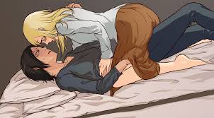 krista lenz and ymir (shingeki no kyojin) drawn by flauschtraut | Danbooru