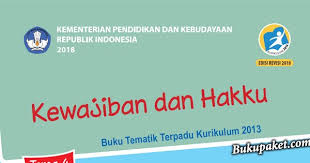 Materi Tematik Kelas 3 Tema 4 Kurikulum 2013 Revisi 2018