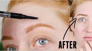 Shop for eyebrow pencil in brows. Maybelline Tattoo Brow Ink Pen Demo Review Blonde Youtube