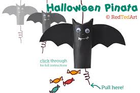 This so sweet craft is perfect for fall or autumn, halloween, and even as a craft to go with any bat book you are reading in class. 25 Bat Crafts For Kids Red Ted Art Make Crafting With Kids Easy Fun